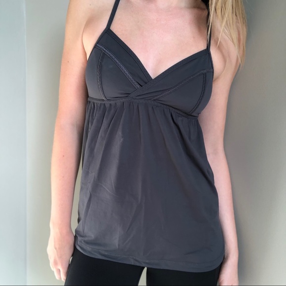 Lululemon Cross-back V-neck Workout Top - Picture 2 of 8